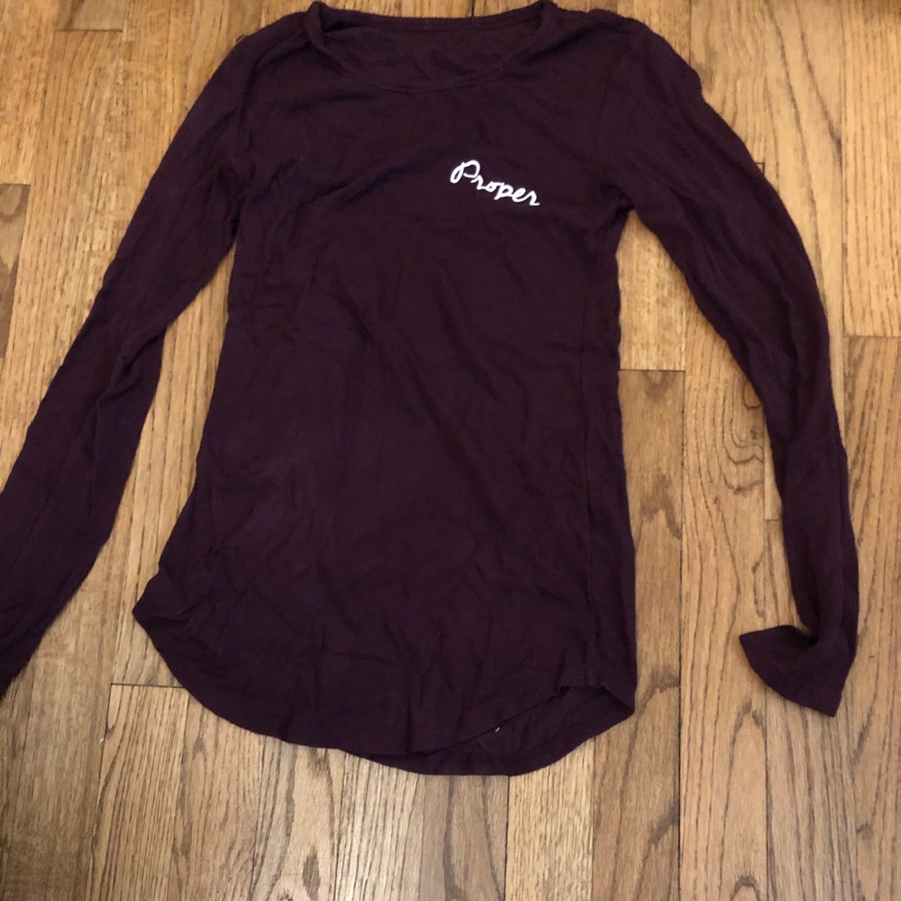 Lightweight long sleeve tshirt
